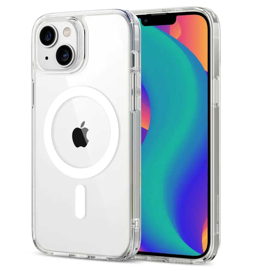 Калъф за iPhone 14 Plus - ESR Classic Classic Hybrid HaloLock - Прозрачен