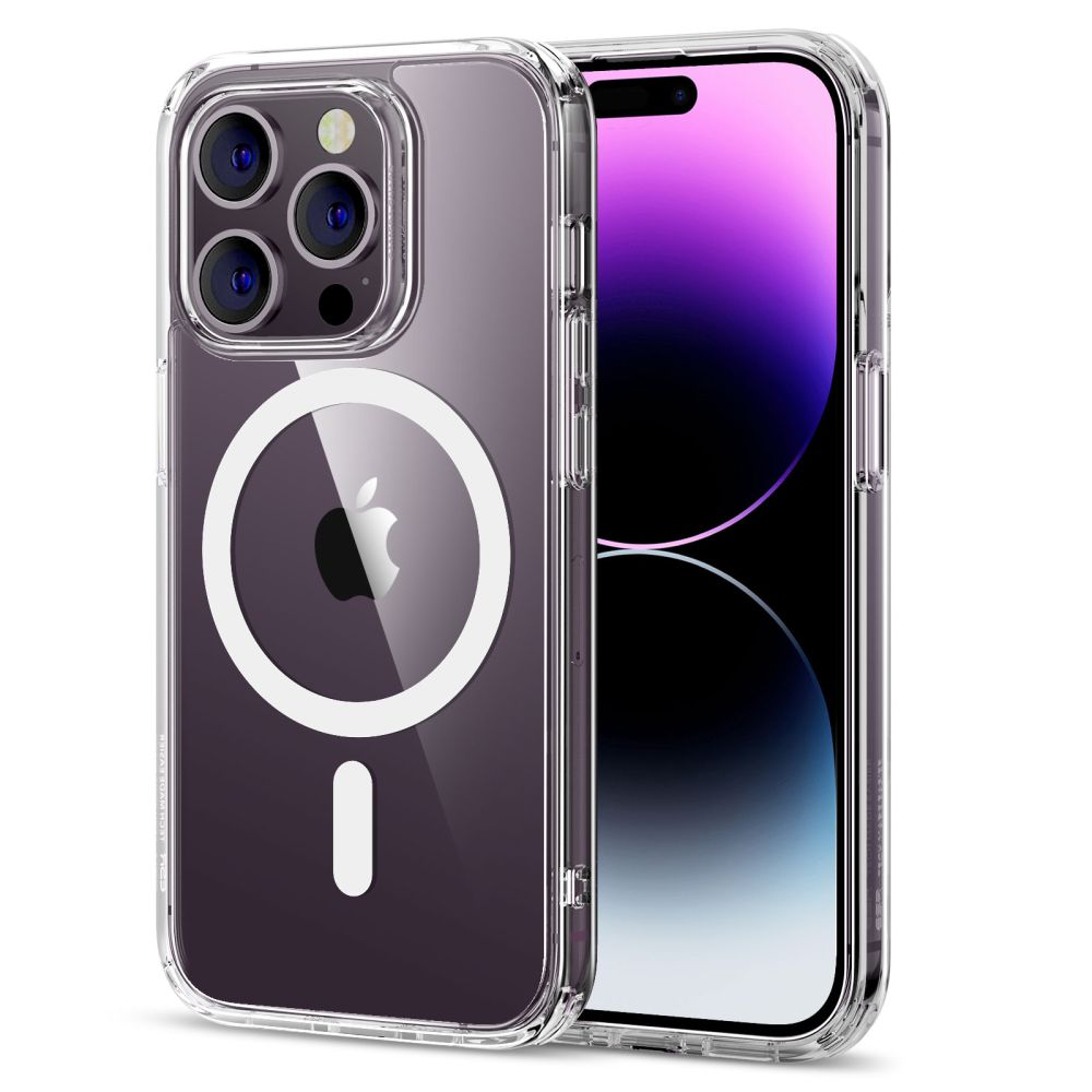 Калъф за iPhone 14 Pro - ESR Classic Classic Hybrid HaloLock - Прозрачен