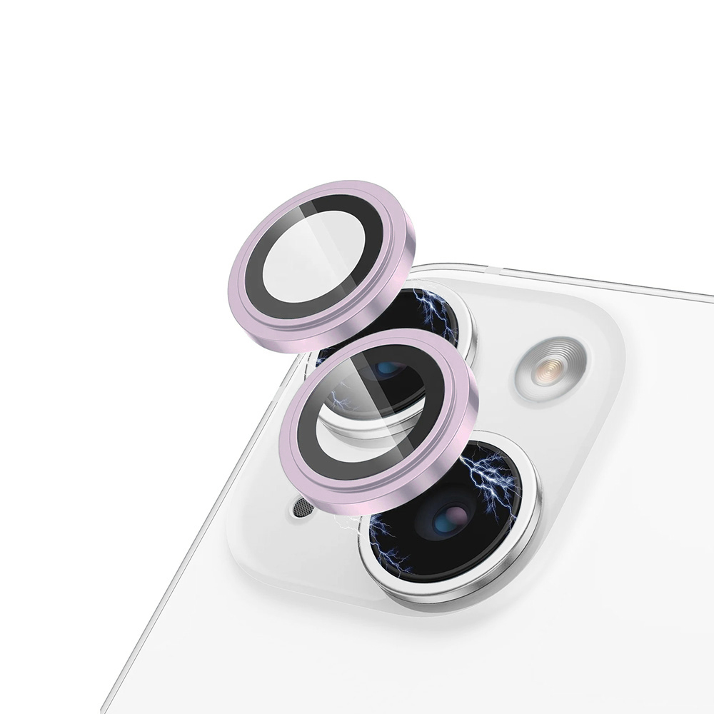 Калъф за iPhone 15 / iPhone 15 Plus - Lito S+ Camera Glass Protector - Розов