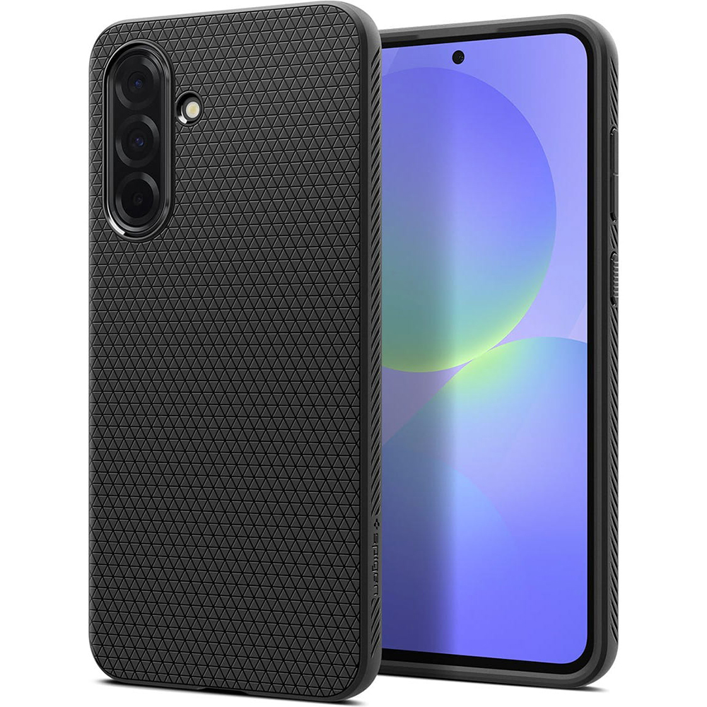 Калъф за Samsung Galaxy A36 5G - Spigen Liquid Air (ACS09199) - черен мат