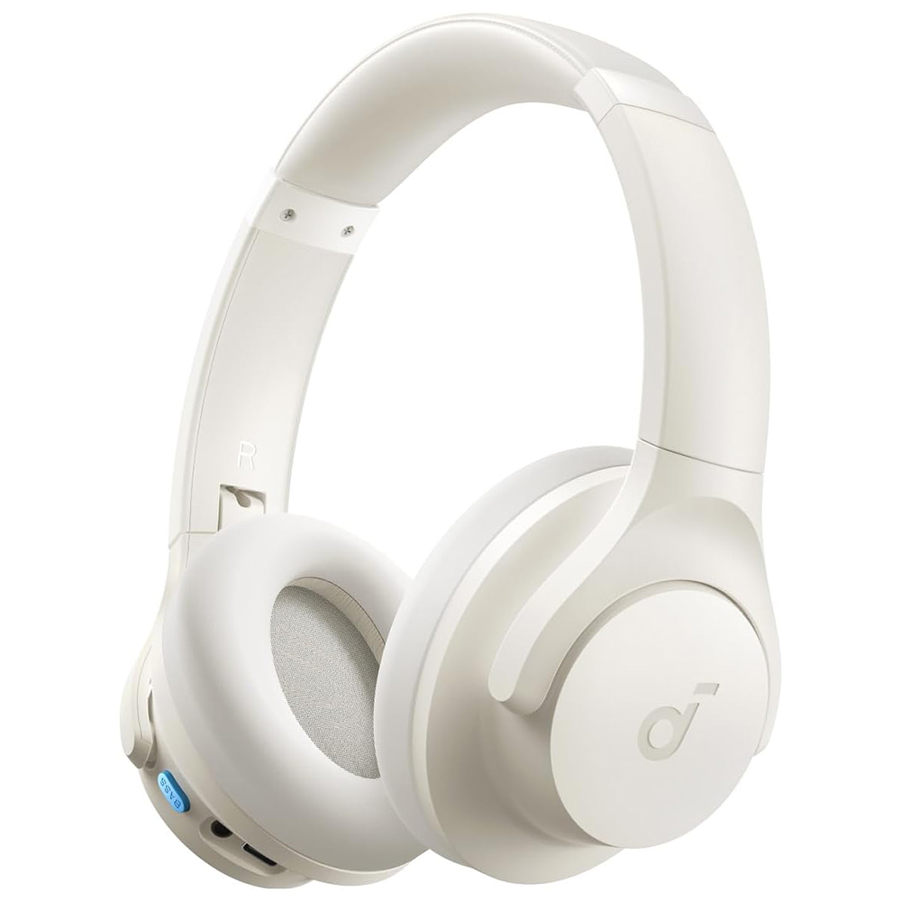 Безжични слушалки Over-Ear, Bluetooth, Hi-Res, True Wireless - Anker SoundCore Q11i (A3005G21) - Бял