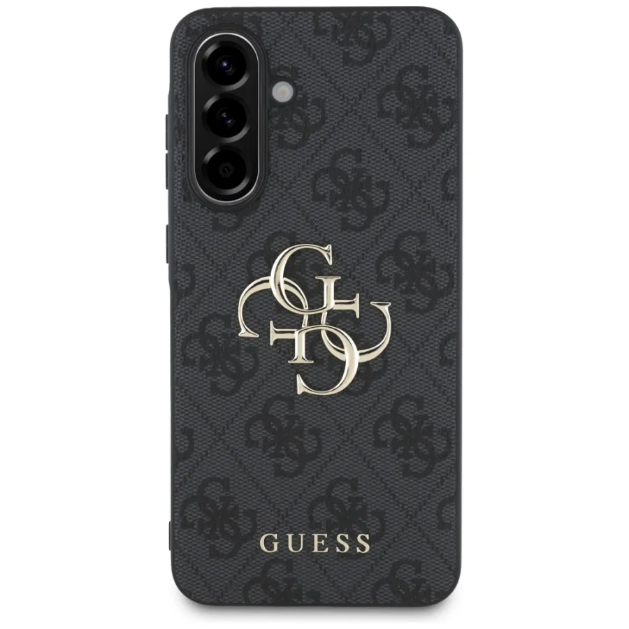 Калъф за Samsung Galaxy A56 5G - Guess Hardcase 4G Big Logo (GUHCSA564GMGGR) - Черен