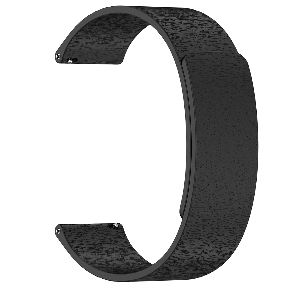 Каишка за часовник за Samsung Galaxy Watch4/5/Active 2, Huawei Watch GT 3 (42mm)/GT 3 Pro (43mm) - Techsuit Каишка за часовник 20mm (W074) - Черен