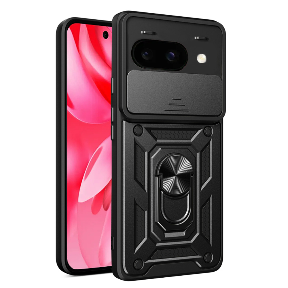 Калъф за Google Pixel 9a - Techsuit CamShield Series - Черен