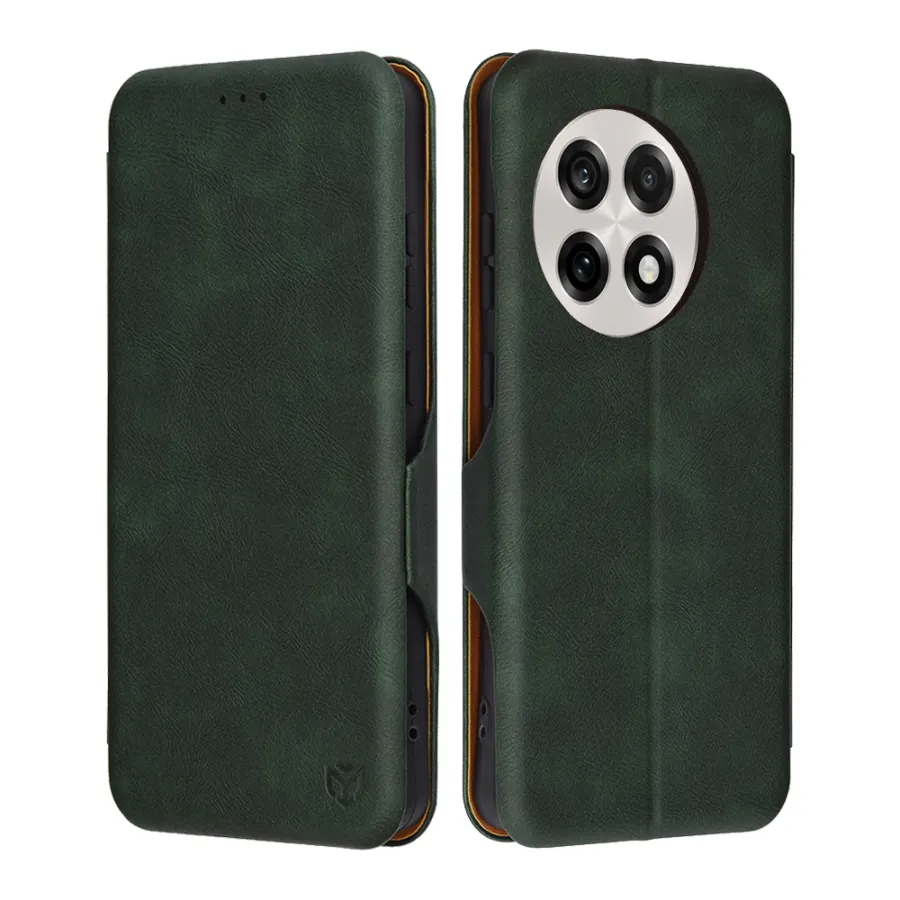 Калъф за OnePlus 13R - Techsuit Safe Wallet Plus - Зелен