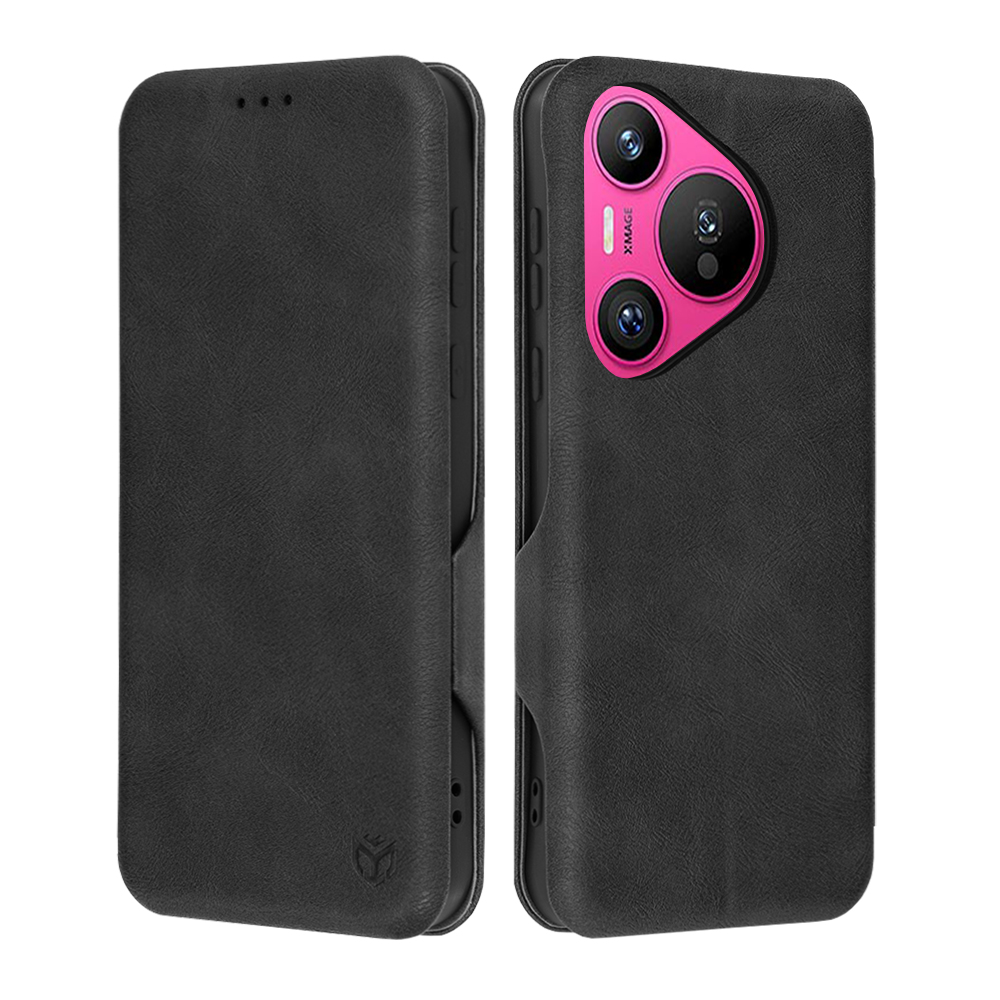 Калъф за Huawei Pura 70 - Techsuit Safe Wallet Plus - Черен