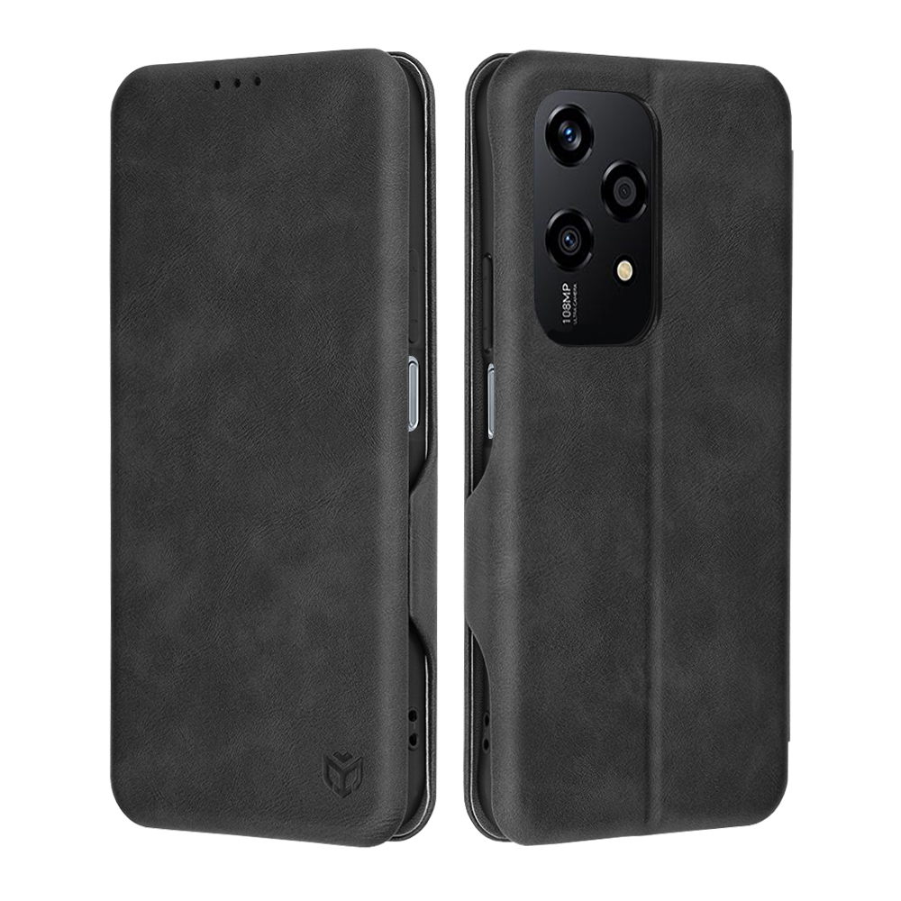 Калъф за Honor 200 Lite - Techsuit Safe Wallet Plus - Черен