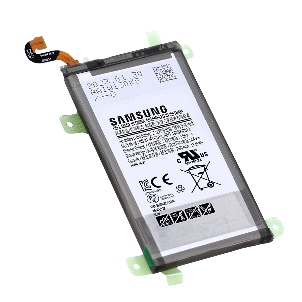 Батерия за Samsung Galaxy S8 Plus (SM-G95555F), 3500mAh - Samsung EB-BG95555ABE (09273) - Сива