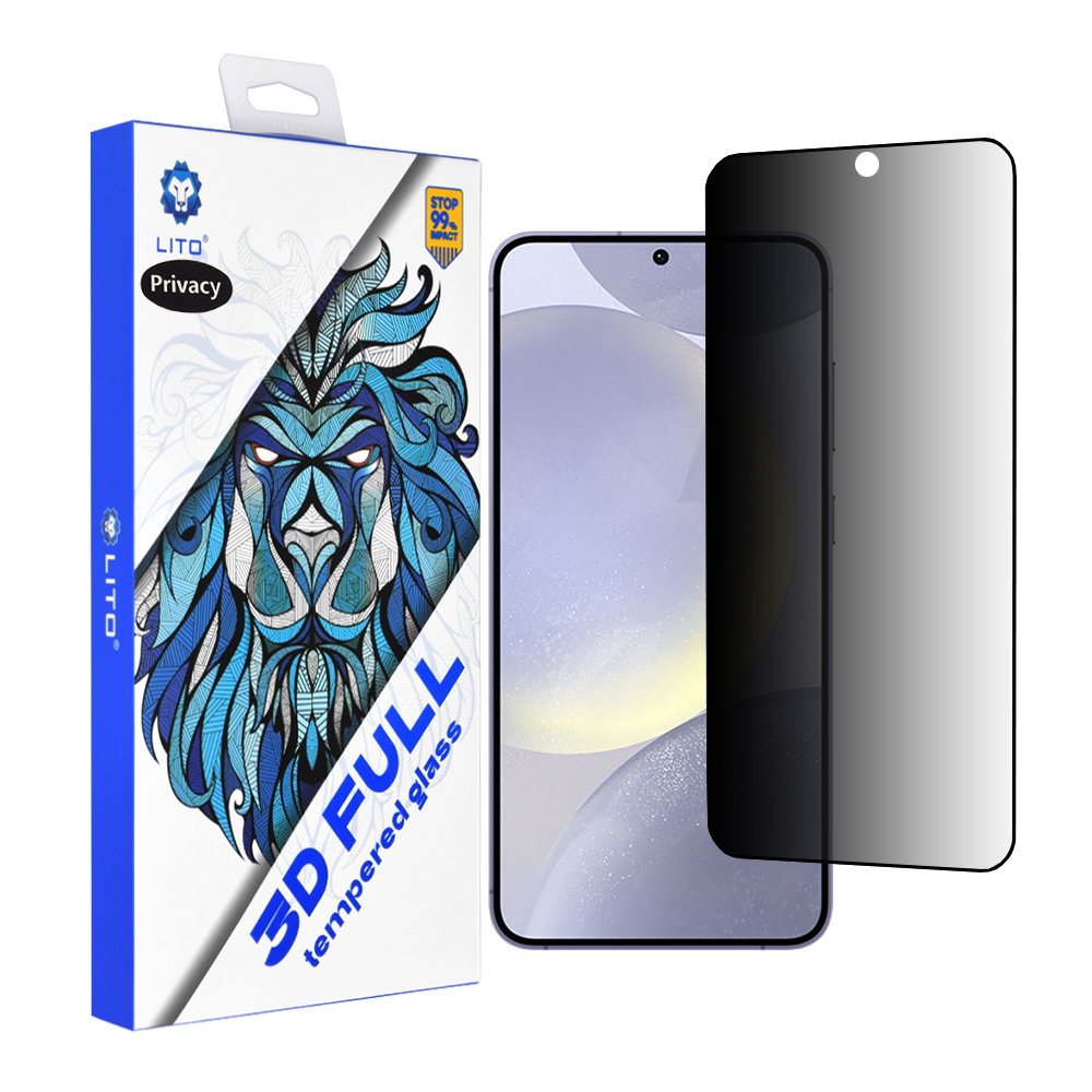 Капак за Samsung Galaxy S24 Plus / S25 Plus / S25 Edge - Lito 3D Full Cover - Поверителност