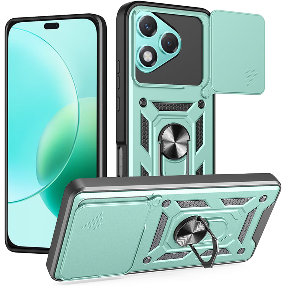 Калъф за Honor 400 Lite - Techsuit CamShield Series - Зелен