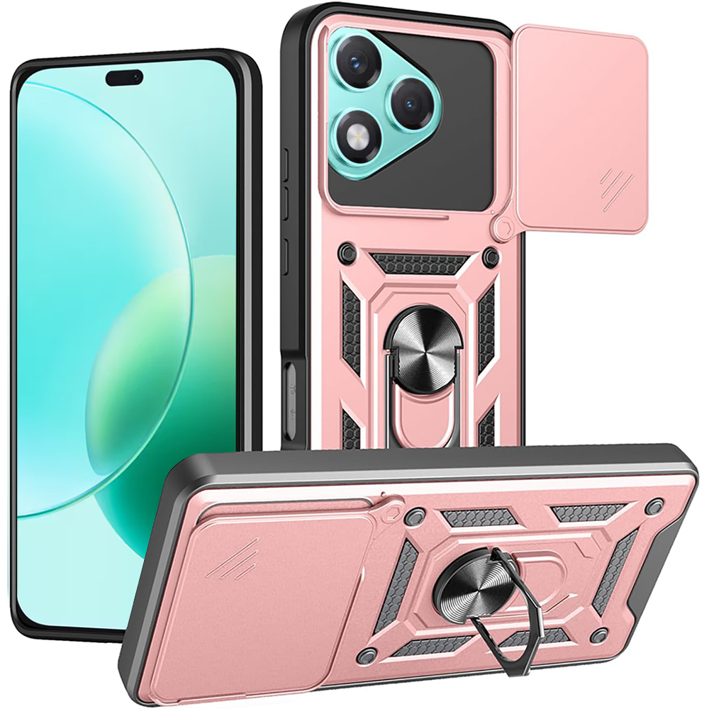 Калъф за Honor 400 Lite - Techsuit CamShield Series - Розово злато