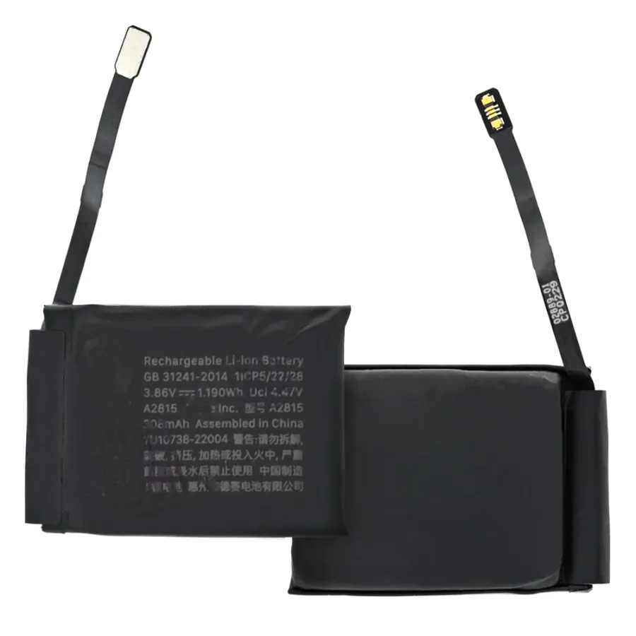 Батерия за Apple Watch 8 45mm, 308mAh - OEM A2815 (19122) - черна
