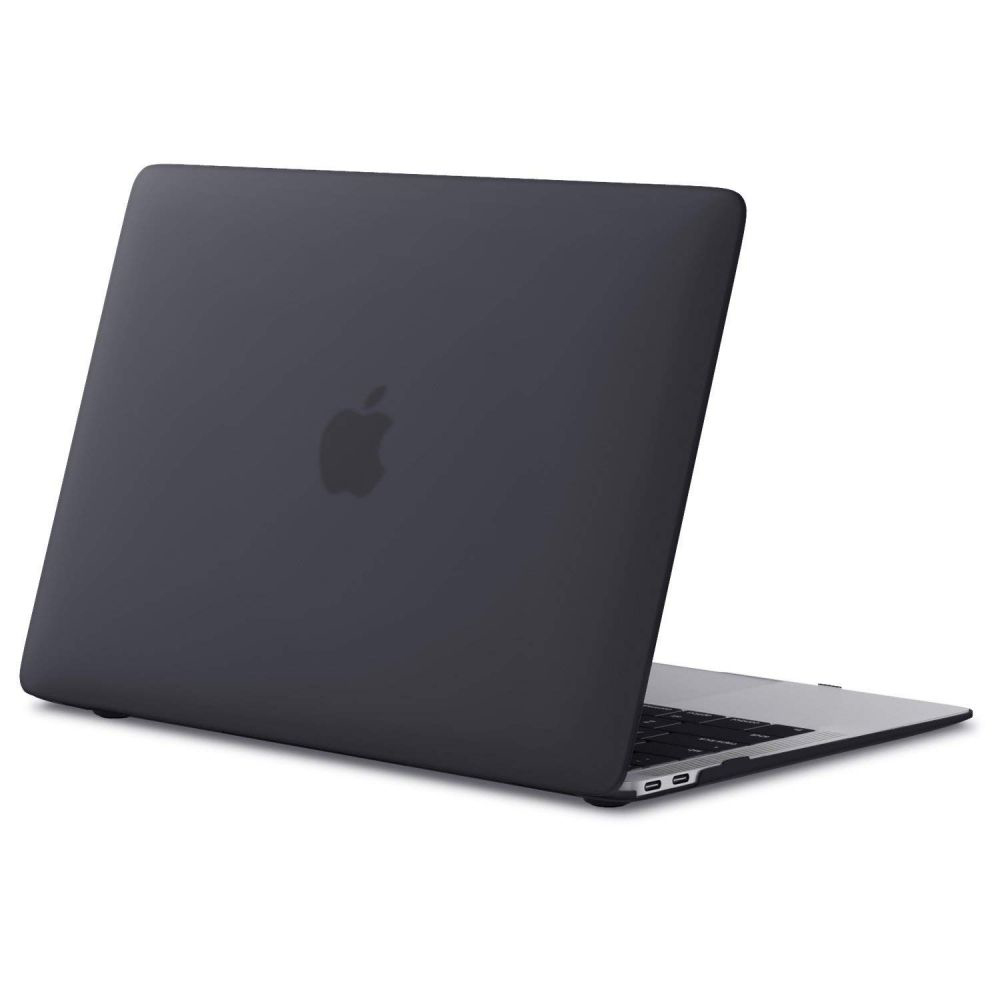 Калъф за MacBook Air 13" (2022 / 2024 / 2025 / 2026) - Techsuit UltraShell - черен мат