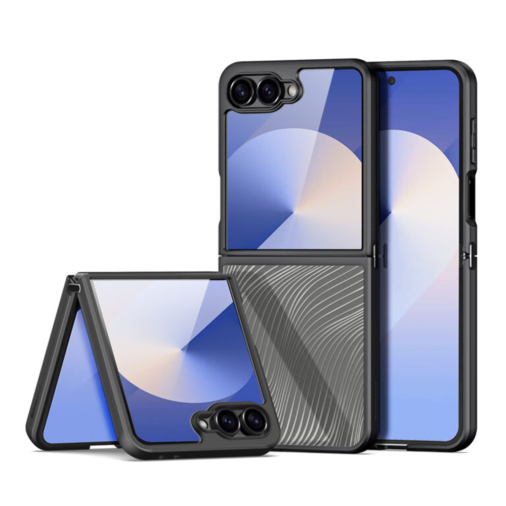 Калъф за Samsung Galaxy Z Flip7 - Dux Ducis Aimo Series - Черен