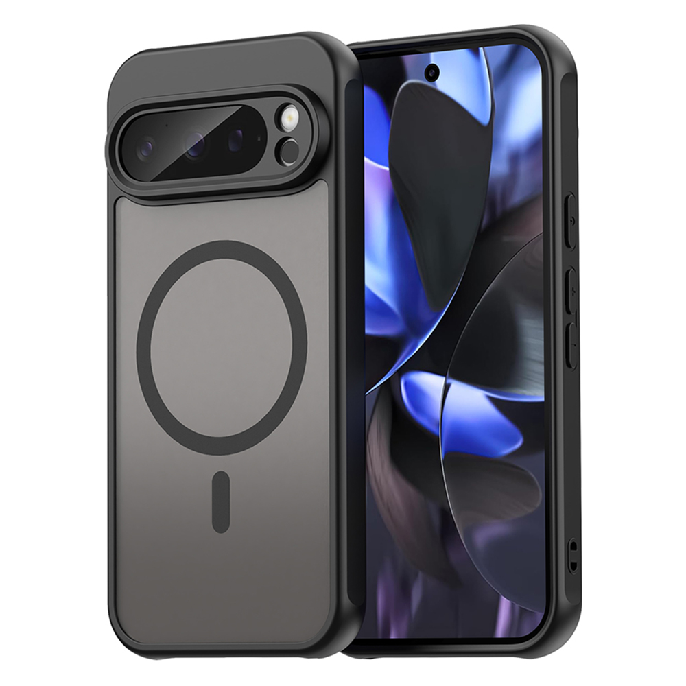 Калъф за Google Pixel 9 Pro - Techsuit HaloFrost II MagSafe - Черен