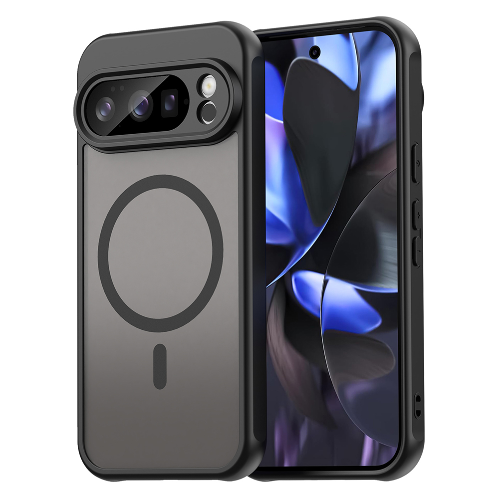 Калъф за Google Pixel 10 Pro - Techsuit HaloFrost II MagSafe - Черен