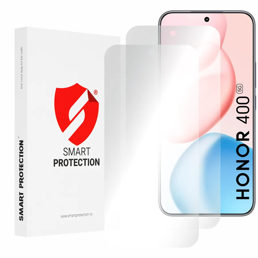 [2x Pack] Honor 400 Premium Regenerable Premium Removable Cover - Smart Protection Classic - Прозрачен