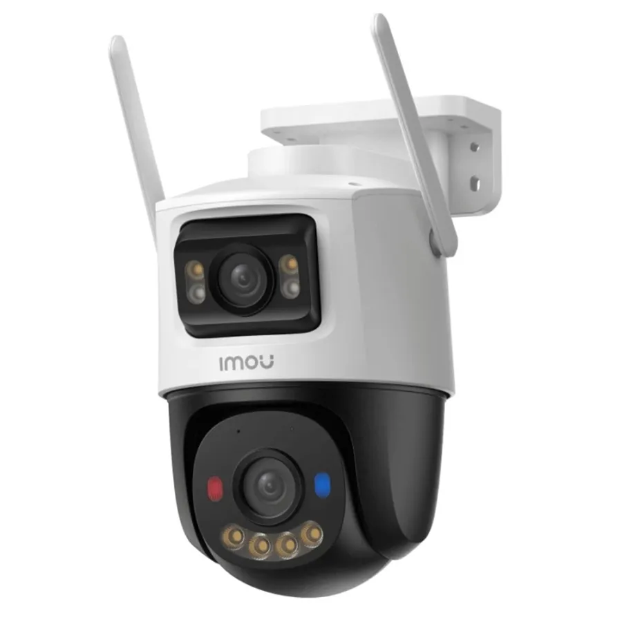 Камера за външно наблюдение, PTZ, IR, водоустойчива, 2x лещи - Imou Cruiser Dual 2 PRO (IPC-S7XFP-8U0WED) - бяла