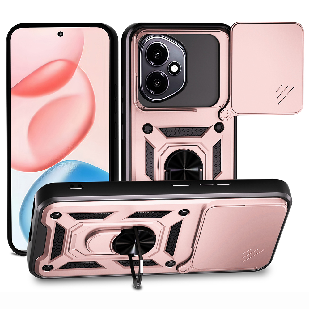 Калъф за Honor 400 - Techsuit CamShield Series - Розово злато
