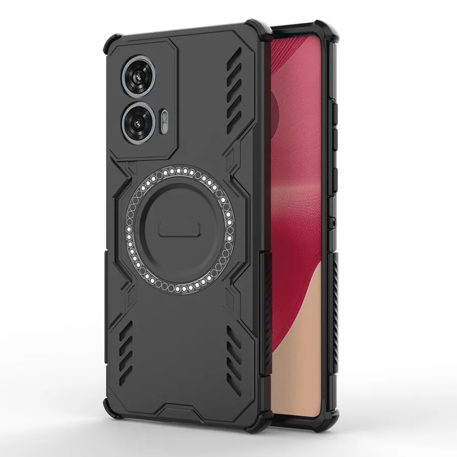 Калъф за Motorola Edge 50 Fusion - Techsuit ArmorMag Case - Черен