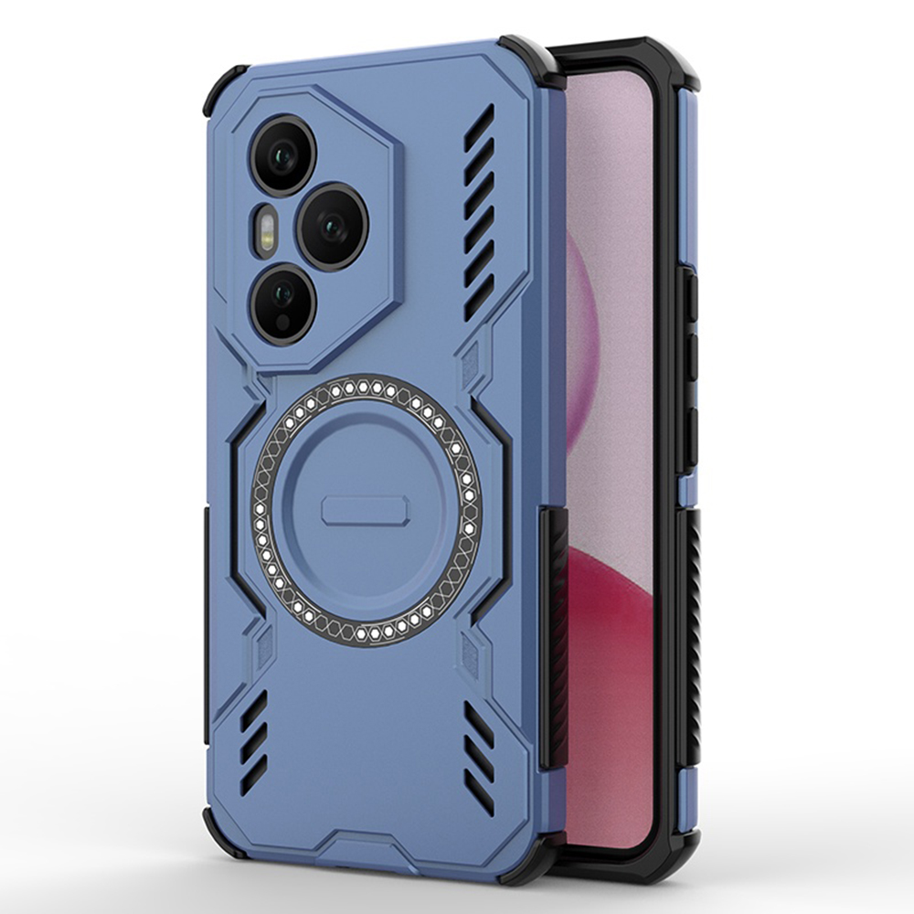 Калъф за Honor 400 Pro - Techsuit ArmorMag Case - Син