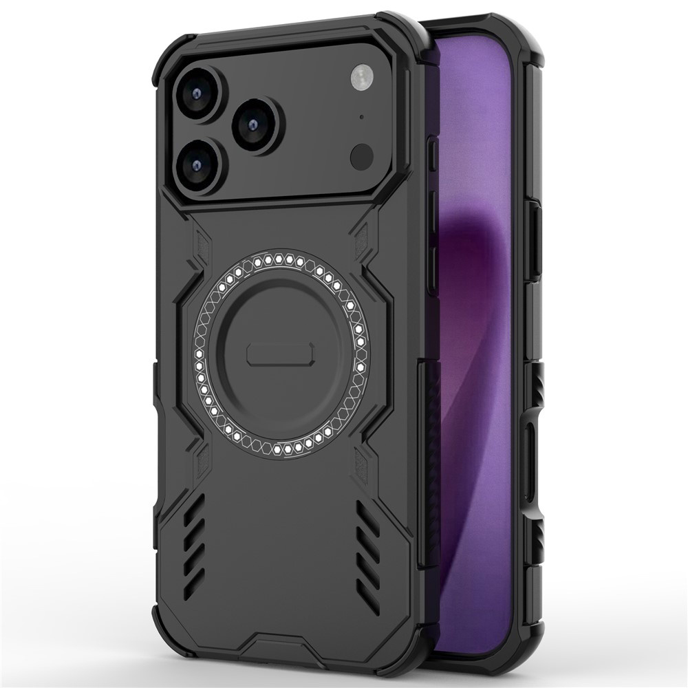 Калъф за iPhone 17 Pro Max - Techsuit ArmorMag Case - Черен