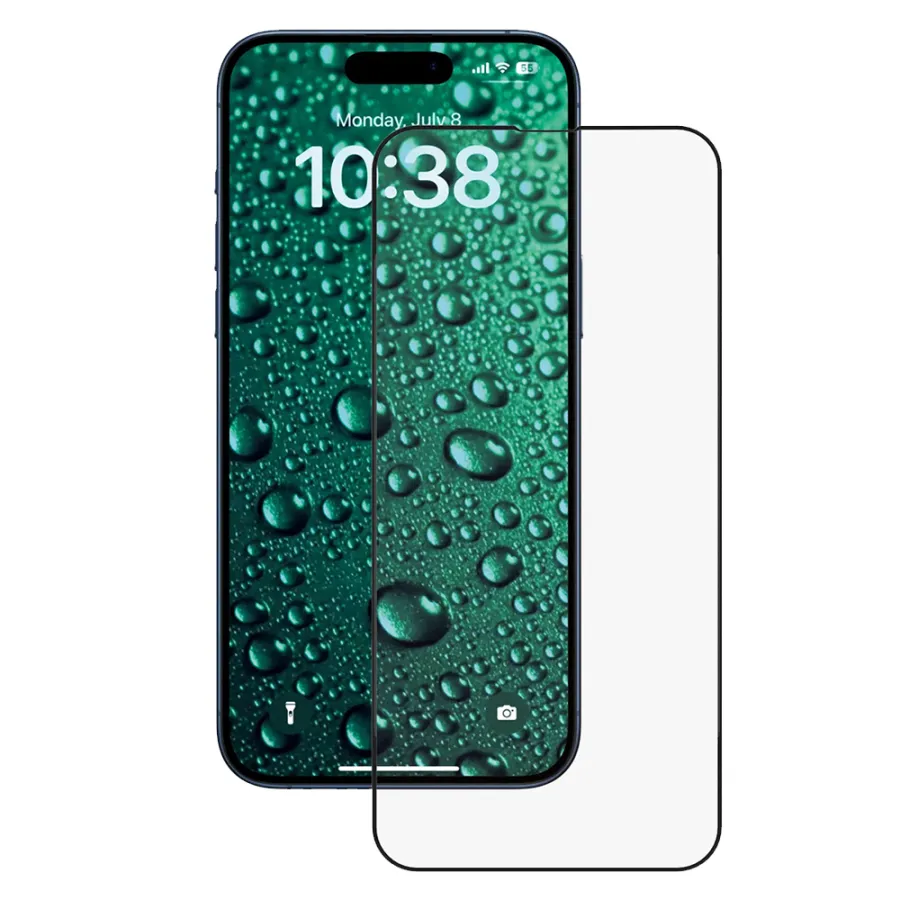 Калъф за iPhone 17 Air - ANANK 3D Invisible 5X Reinforced Edge to Edge - Черен