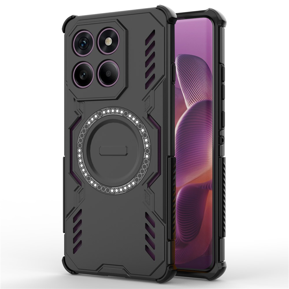 Калъф за Motorola Edge 60 Pro - Techsuit ArmorMag Case - Черен
