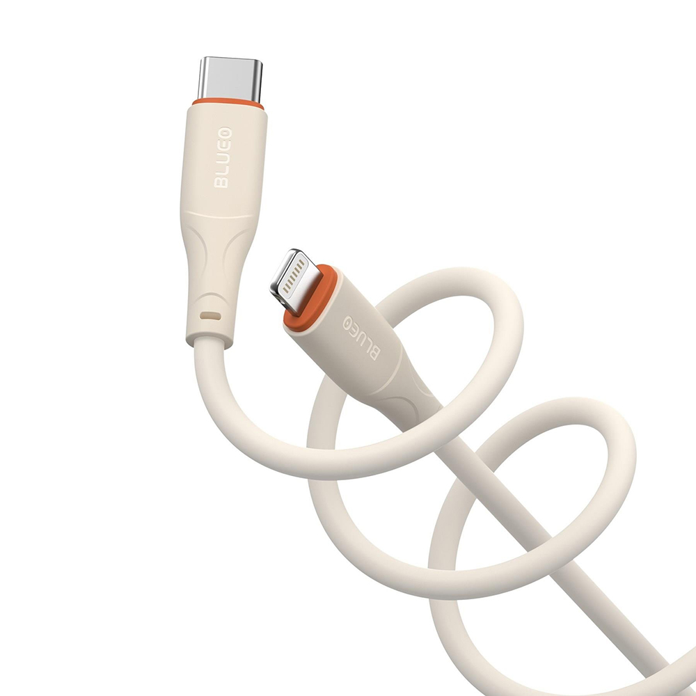 Кабел за зареждане Type-C la la Ligtning, бързо зареждане, 1,5 м - Blueo Ape Lengend - Оранжев