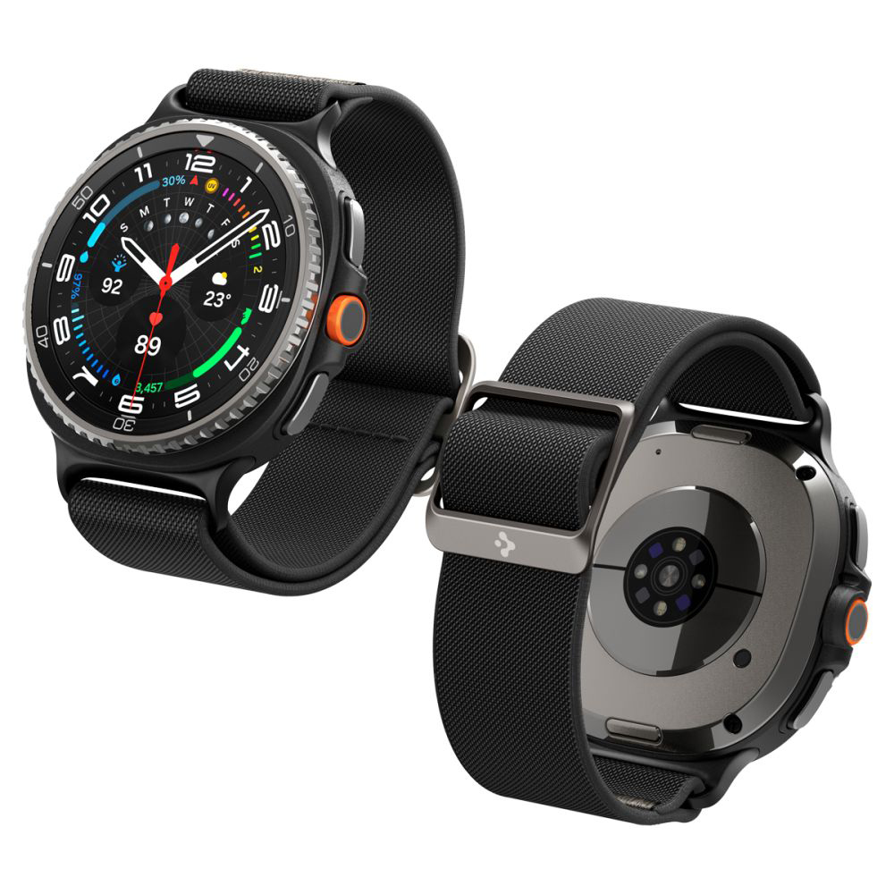 Каишка за Samsung Galaxy Watch8 / Classic (40 / 44 / 46mm) - Spigen Lite Fit (AMP10117) - Черен