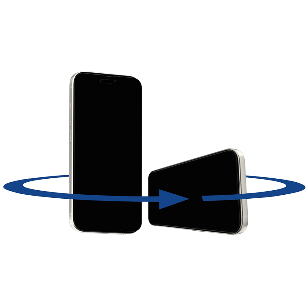 Калъф за iPhone 14 Pro Max - ANANK 2.5D 2.5D 360° Privacy Screen Protector - Черен