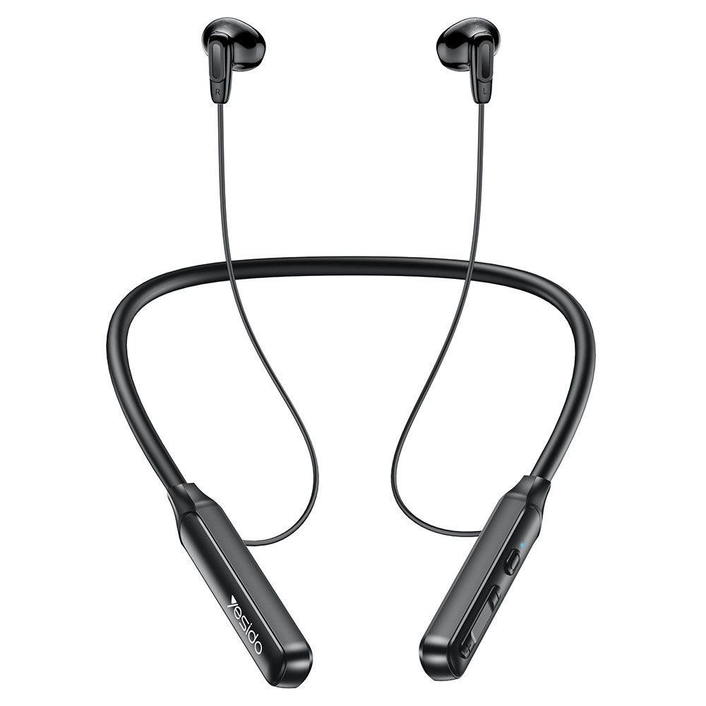 Спортни слушалки, зад главата, Bluetooth, 280mAh - Yesido (YSP21) - черни