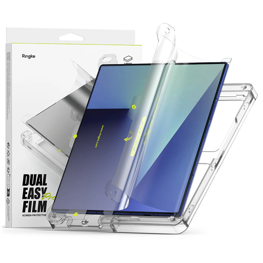 Фолио за Samsung Galaxy Z Fold7 (комплект 2) - RingkeDual Easy Pro Film - Прозрачен