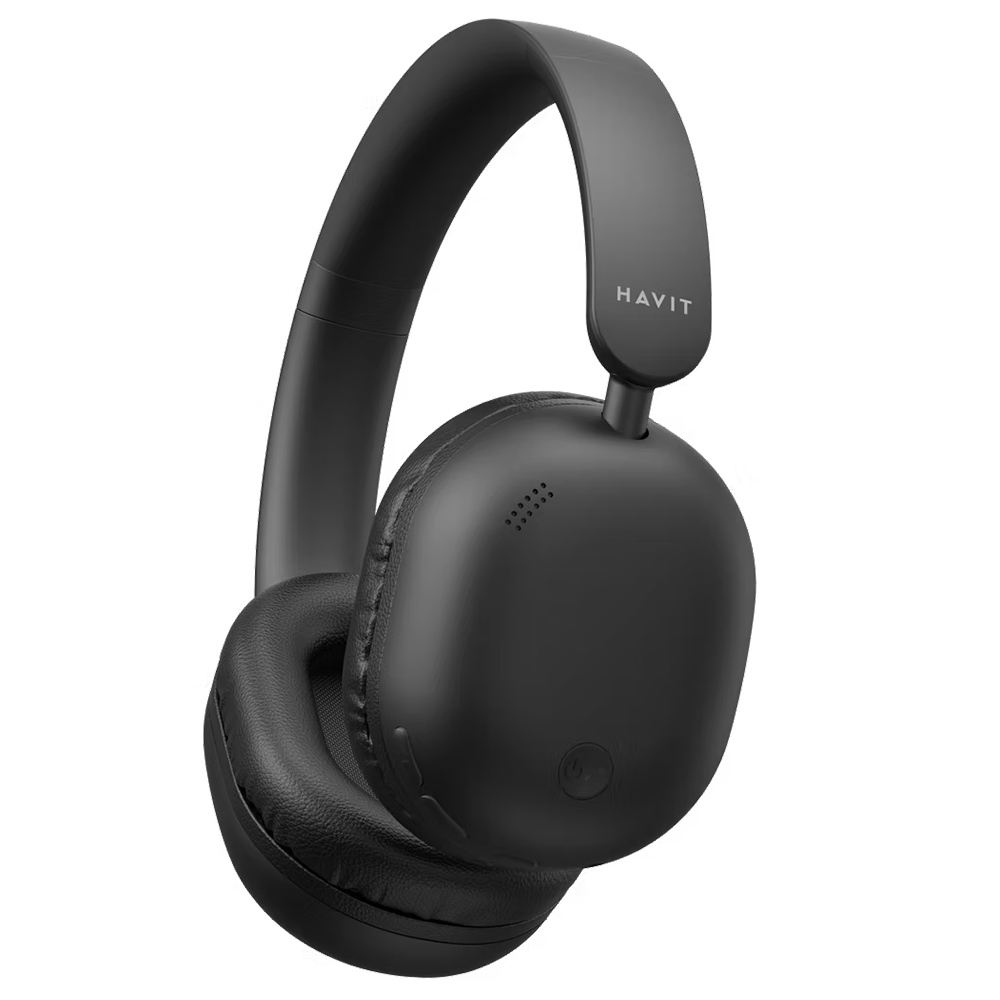 Слушалки за ухо, Bluetooth V5.4, 300mAh, Type-C - Havit (H602BT) - черни