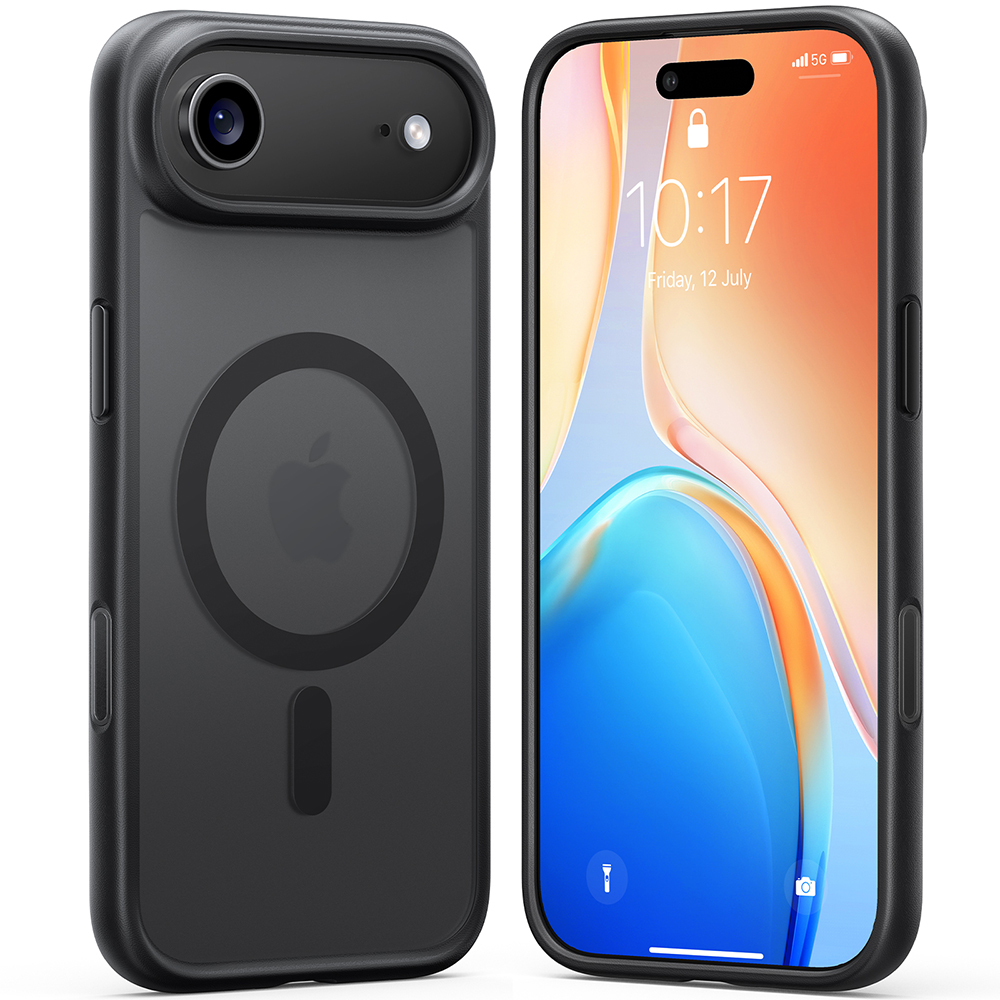Калъф за iPhone 17 Air - Torras Guardian Magnetic Series - Черен