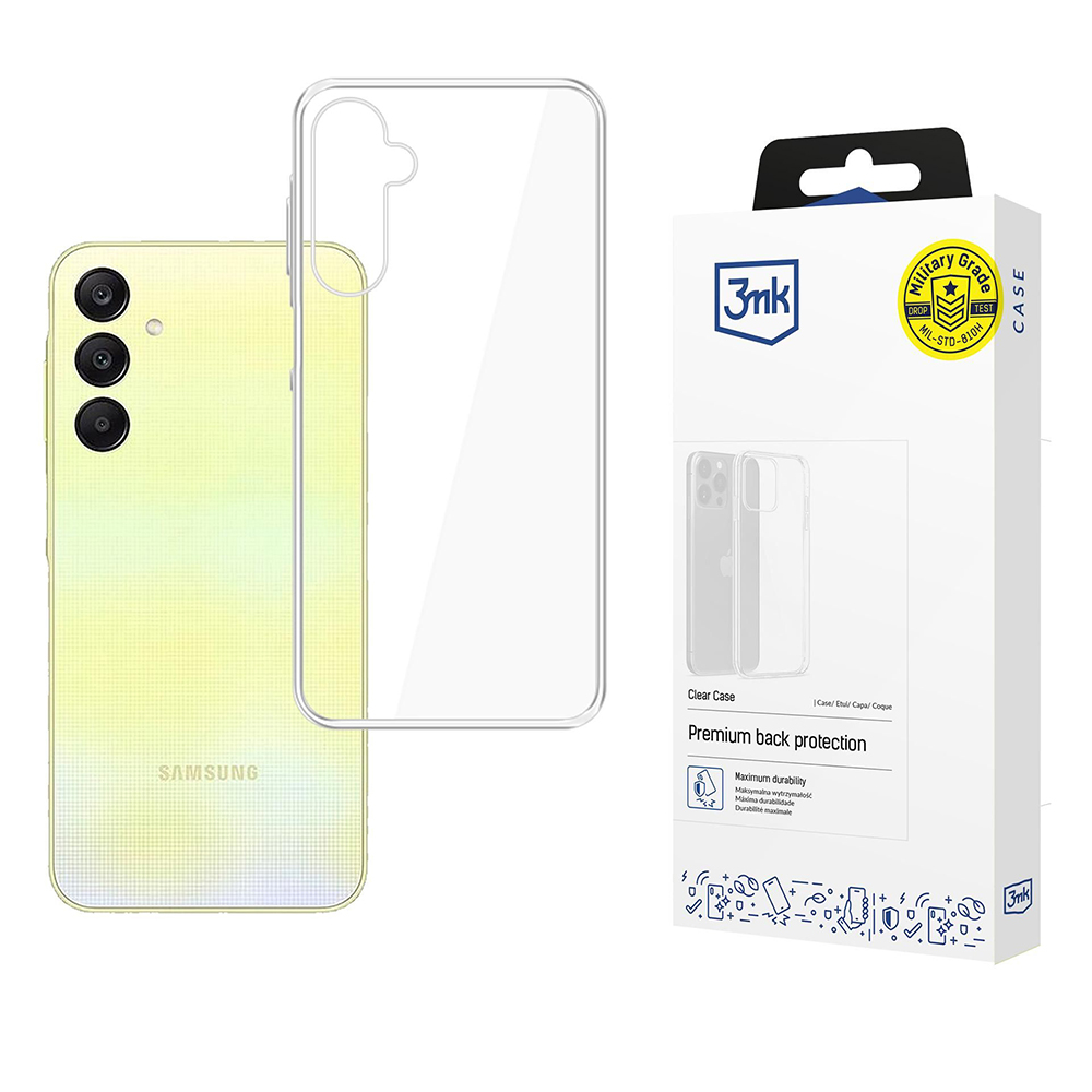 Калъф за Samsung Galaxy A26 5G - 3mk Прозрачен Case - Прозрачен