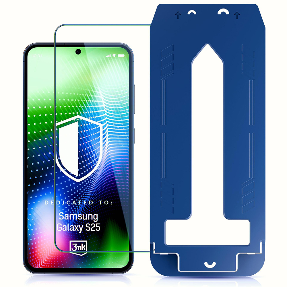 Капак за Samsung Galaxy S25 - 3mk Hardy Ultra Glass - Черен