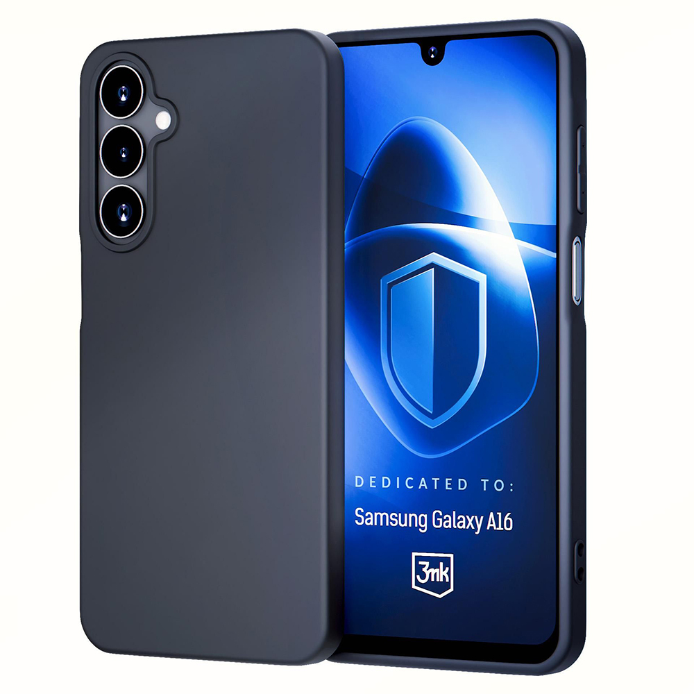 Калъф за Samsung Galaxy A16 4G - 3mk Matt Case - Черен