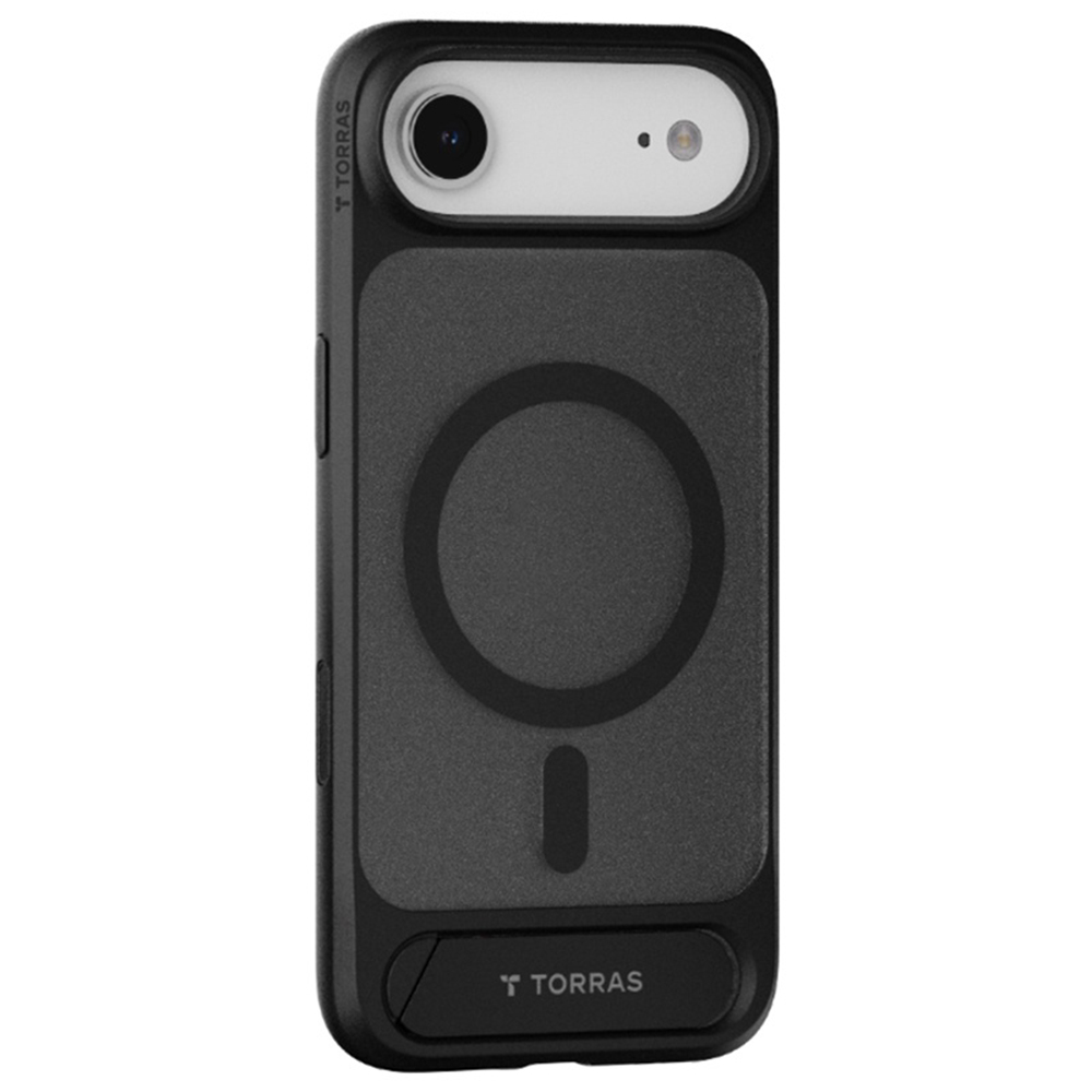 Калъф за iPhone 17 Air - Torras Pstand - Черен