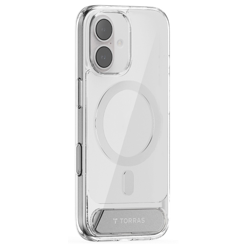 Калъф за iPhone 17 - Torras Pstand - Прозрачен