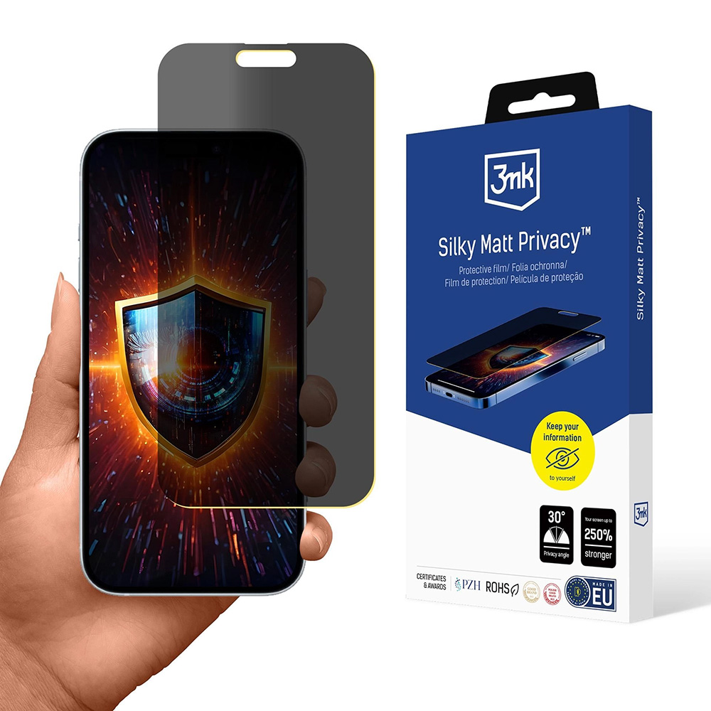 Калъф за iPhone 17 Pro - 3mk Silky Matt - Privacy