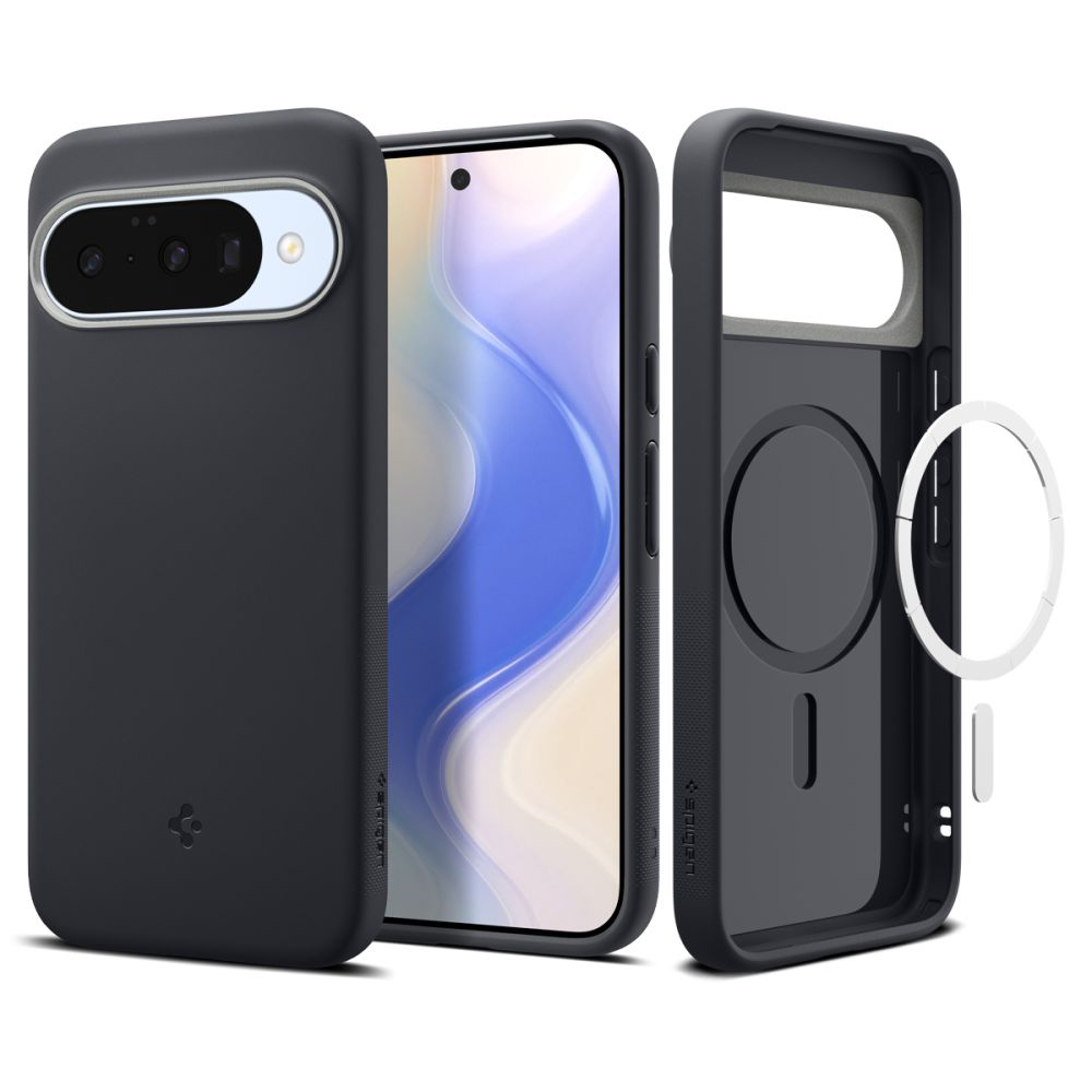 Калъф за Google Pixel 10 / 10 Pro - Spigen Caseology Nano Pop MagSafe (ACS09713) - Черен сусам