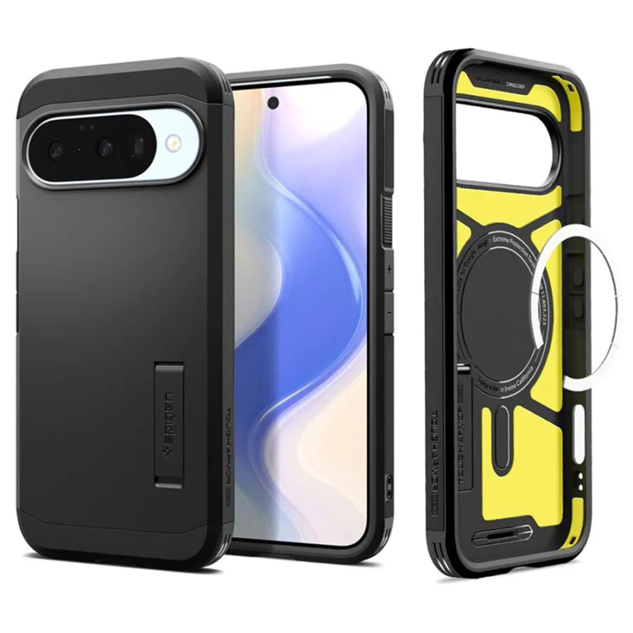 Калъф за Google Pixel 10 / 10 Pro - Spigen Tough Armor (ACS09705) - Черен