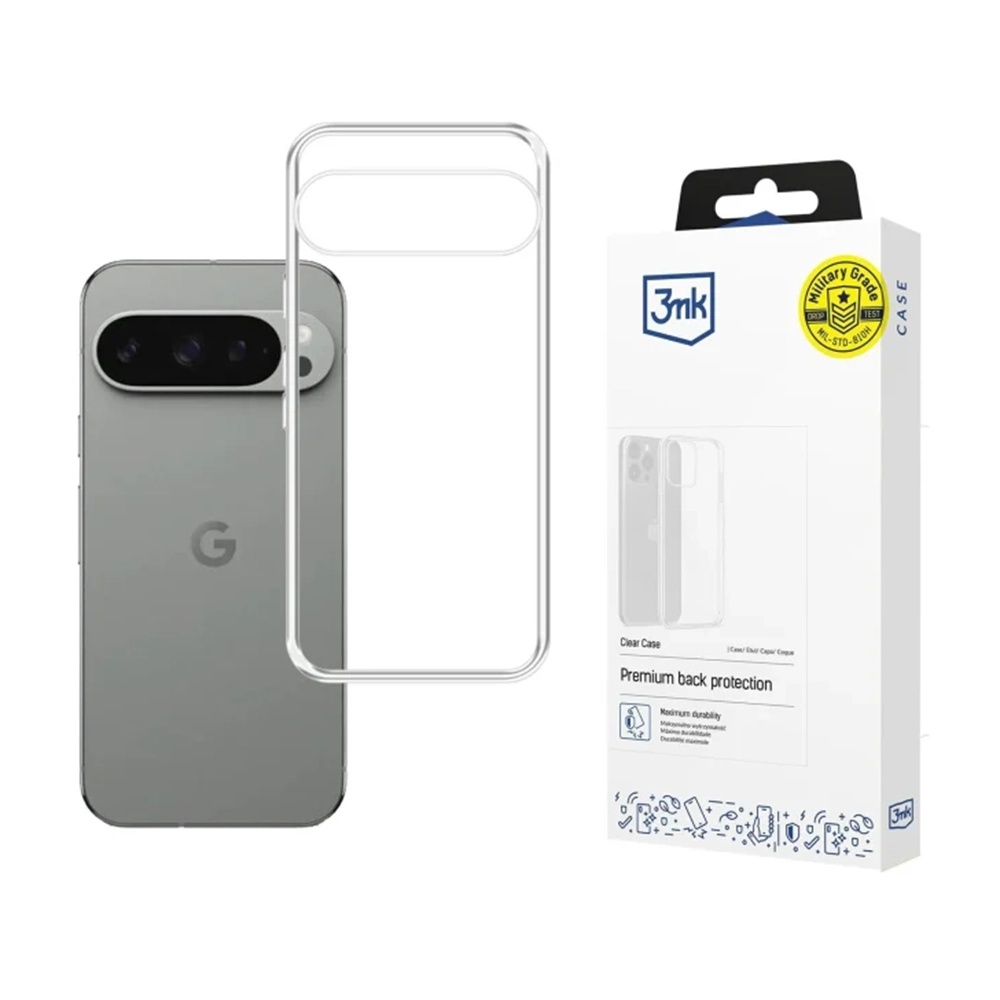 Калъф за Google Pixel 10 / 10 Pro - 3mk Прозрачен Case - Прозрачен