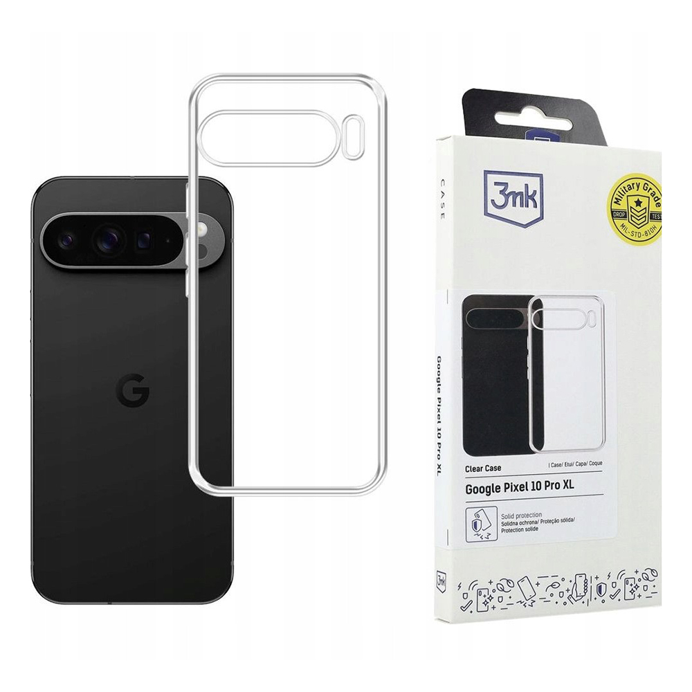 Калъф за Google Pixel 10 Pro XL - 3mk Прозрачен Case - Прозрачен