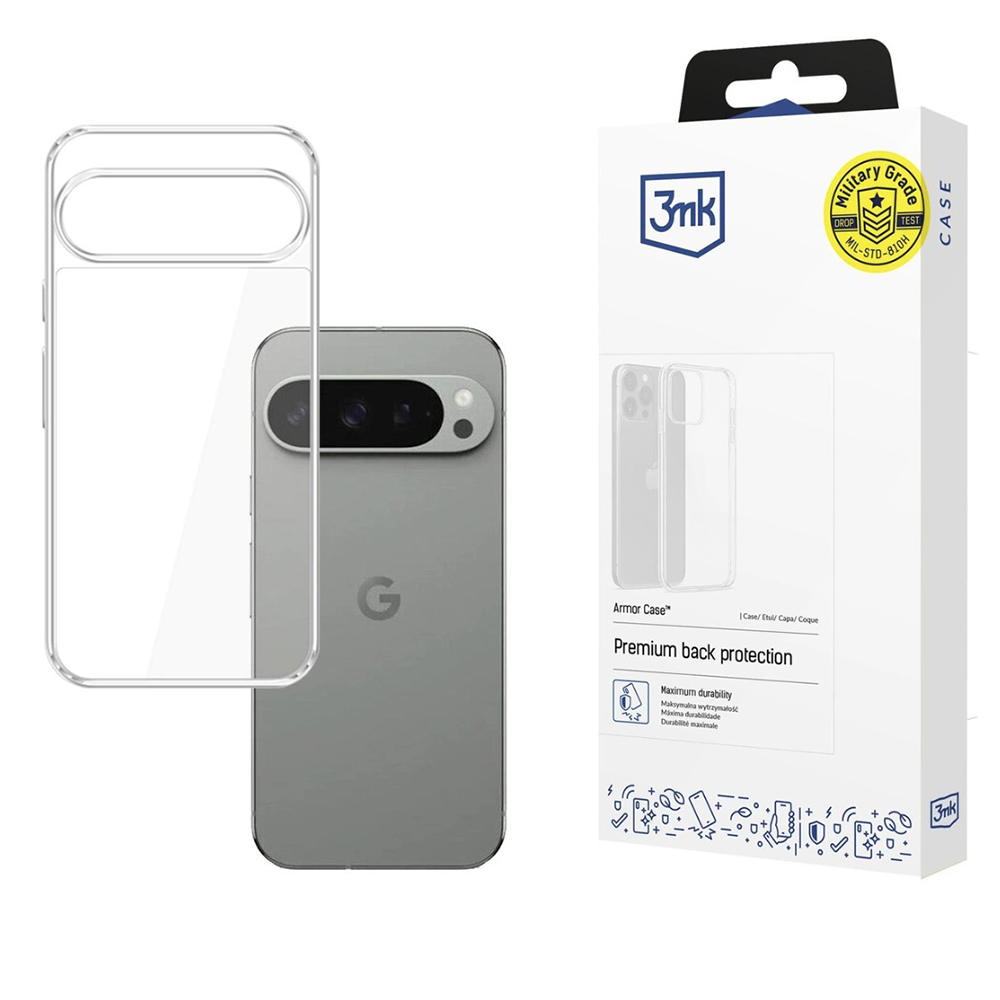 Калъф за Google Pixel 10 / 10 Pro - 3mk Armor Case - Прозрачен