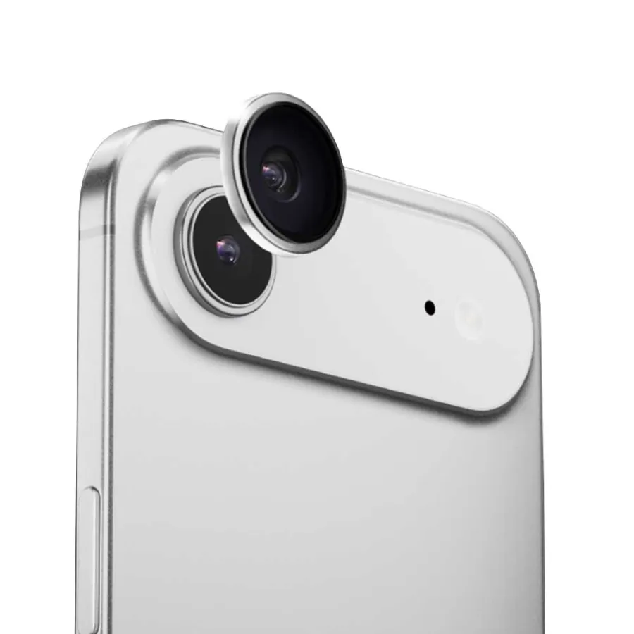 Калъф за iPhone 17 Air - ANANK AR Lens Guard - Сребрист