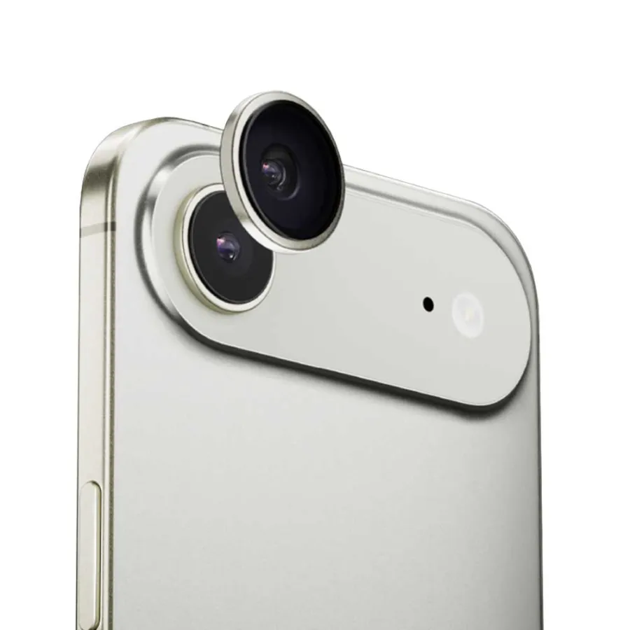 Калъф за iPhone 17 Air - ANANK AR Lens Guard - Златист