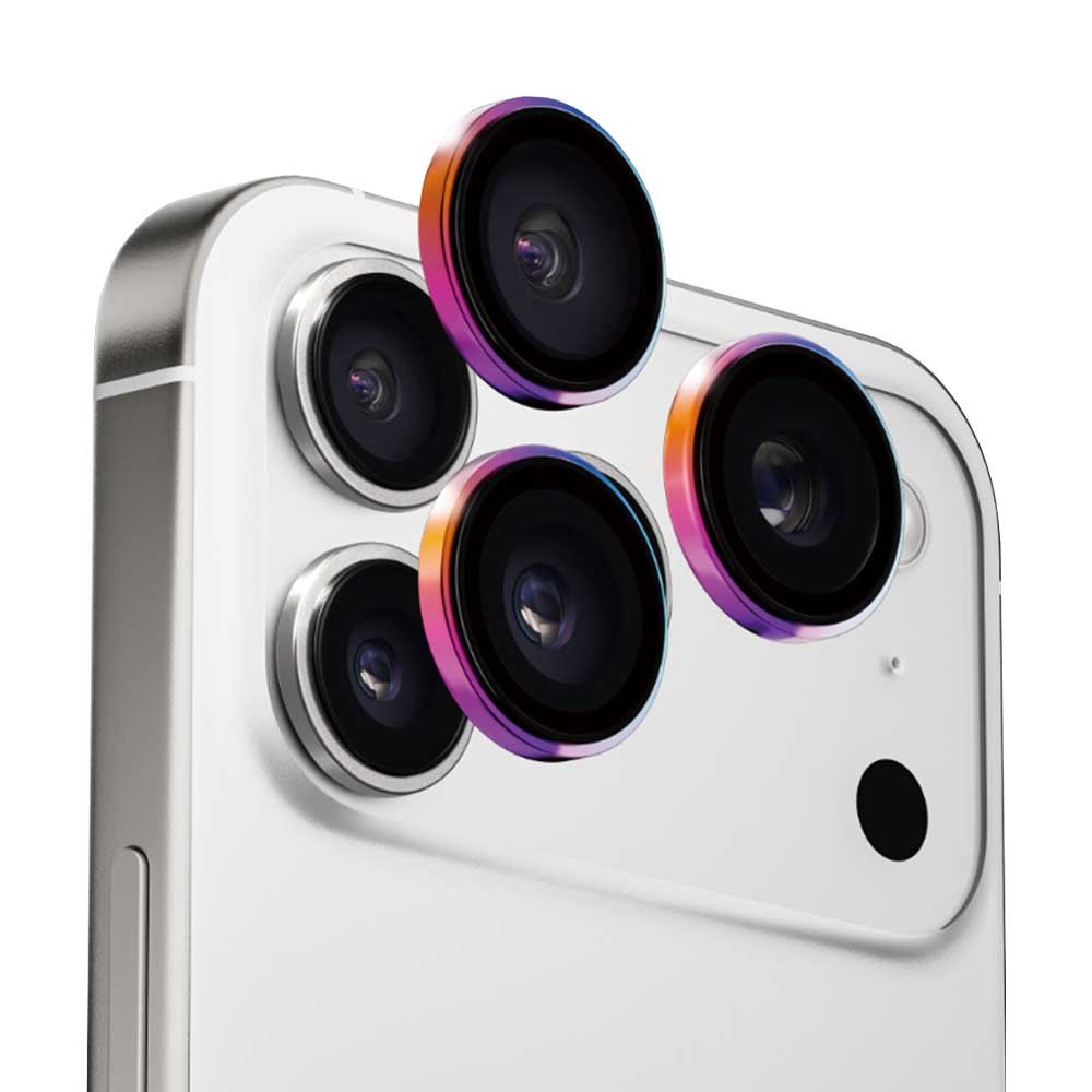 Калъф за iPhone 17 Pro / iPhone 17 Pro Max - ANANK AR Lens Guard - Flamed Титаниев