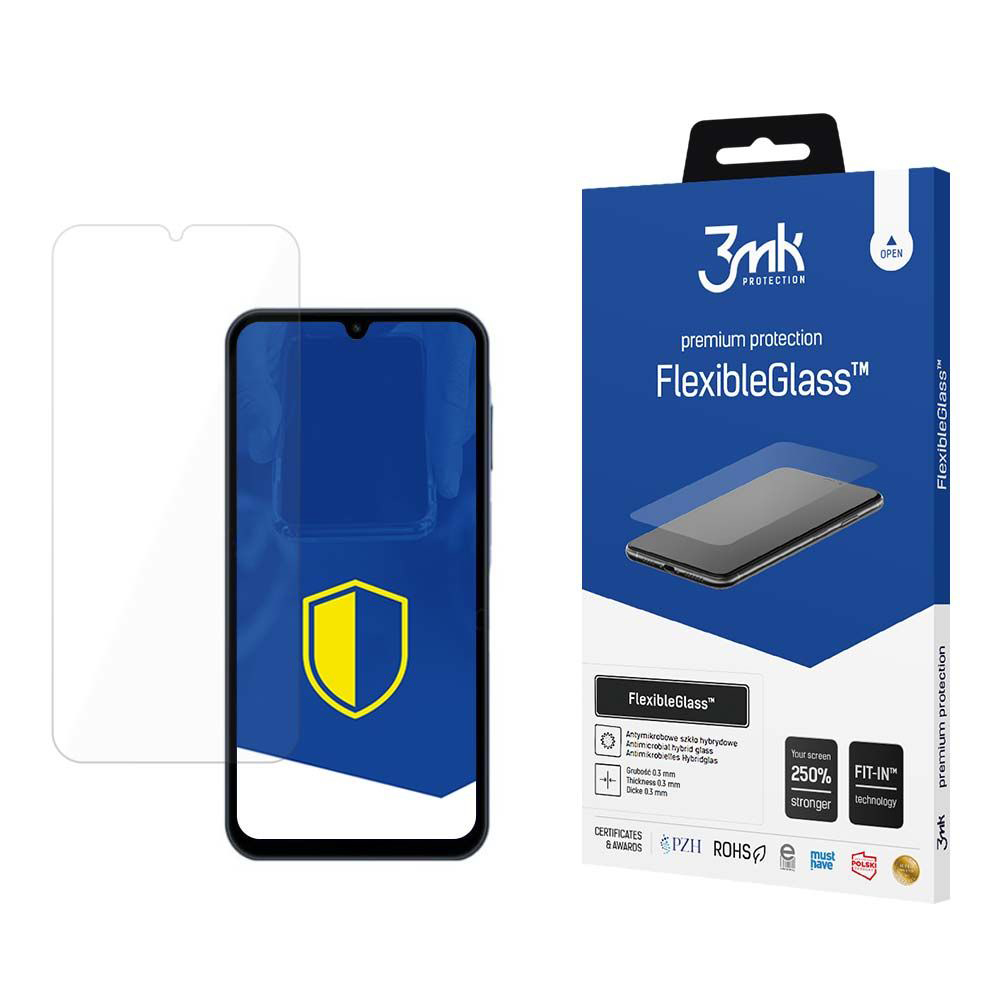Капак за Samsung Galaxy A15 4G / A15 5G - 3mk FlexibleGlass - Прозрачен